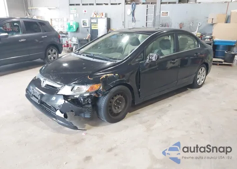 2006 Honda Civic Lx z USA, uszkodzony, nr VIN 1HGFA165X6L103659